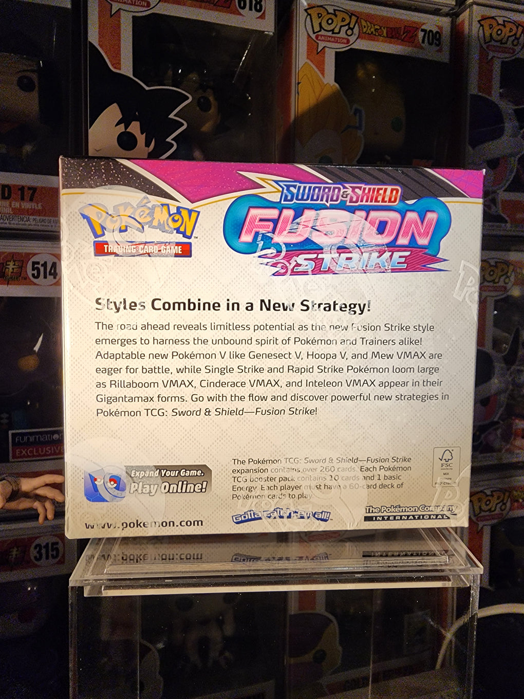 Pokemon Fusion Strike Booster Box (36 packs) – Pokenpopcollect