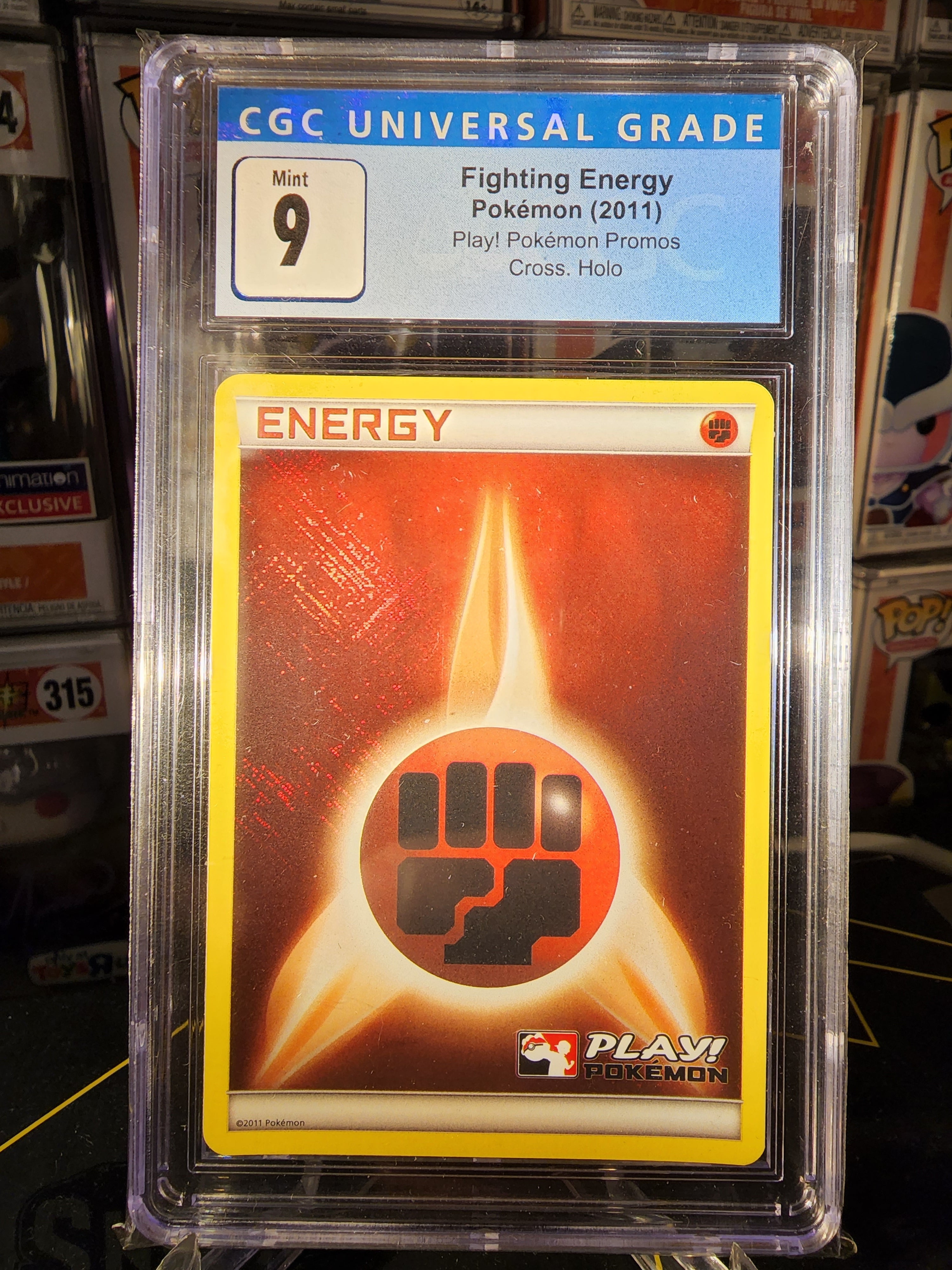 2011 Pokemon Fighting Energy Play! Pokemon Promos Cross HOLO CGC 9 (GR –  Pokenpopcollect